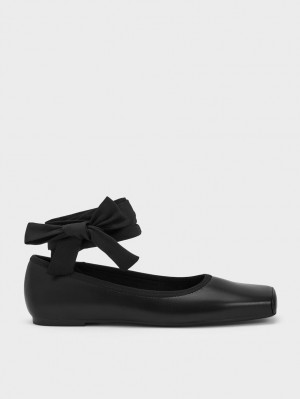 Balerini Charles & Keith Tie-Around Negrii | 034QBXHUW