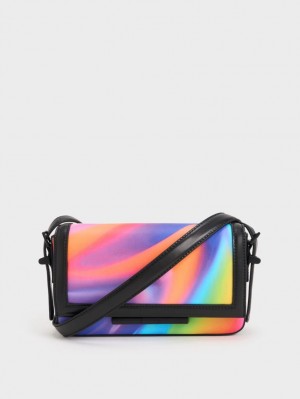 Geanta Crossbody Charles & Keith Cesia Colorati | 168IUYNRT