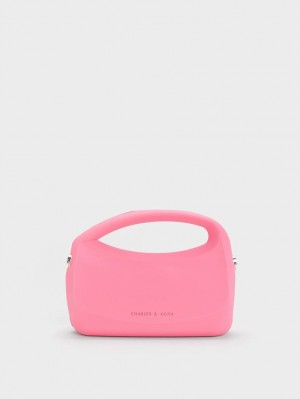 Geanta De Mana Charles & Keith Cocoon Top Roz | 176RZGFVS