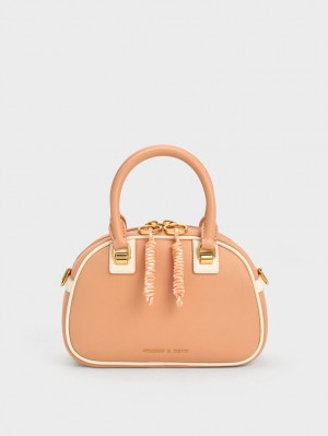 Geanta De Umar Charles & Keith Gwiana Bowling Portocalii | 920YHPJBT