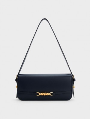 Geanta De Umar Charles & Keith Henrietta Bleumarin | 029NYXEOL