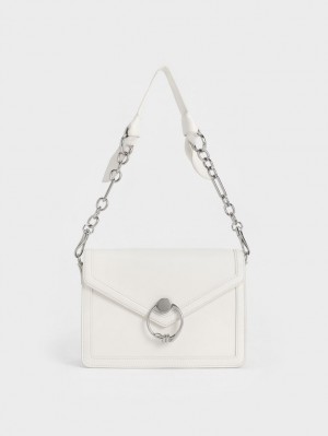 Geanta De Umar Charles & Keith Joelle Envelope Albi | 385BKPHJC
