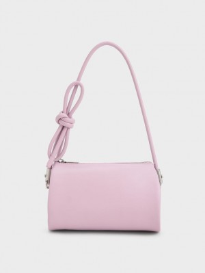Geanta De Umar Charles & Keith Knotted Handle Roz | 839WQIUDA