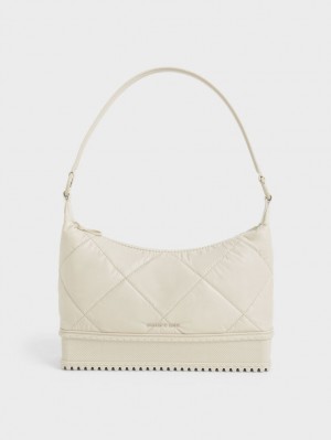 Geanta De Umar Charles & Keith Puffy Albi | 645AWODCN