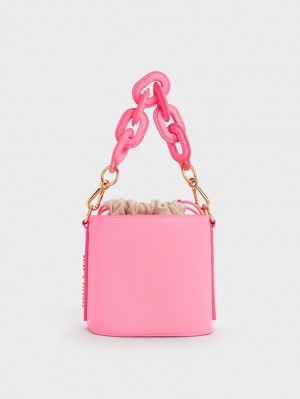 Geanta Galeata Charles & Keith Catena Roz | 917HNXQEO