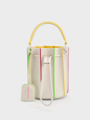 Geanta Galeata Charles & Keith Clove Top Handle Colorati | 905MXQGDL