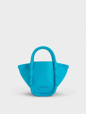 Geanta Galeata Charles & Keith Machina Turcoaz | 032MFRJUB