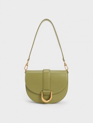 Genți De Șa Charles & Keith Gabine Masline Verzi | 290ANLYQH