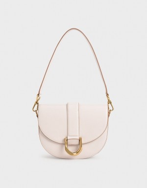 Genți De Șa Charles & Keith Gabine Roz | 293RYZFIQ
