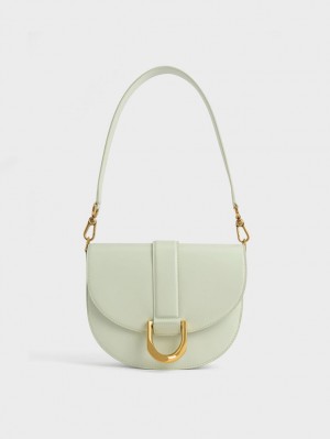 Genți De Șa Charles & Keith Gabine Verde Menta | 043TILONM