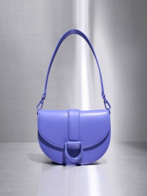 Genți De Șa Charles & Keith Gabine Violet | 724CGQRPW