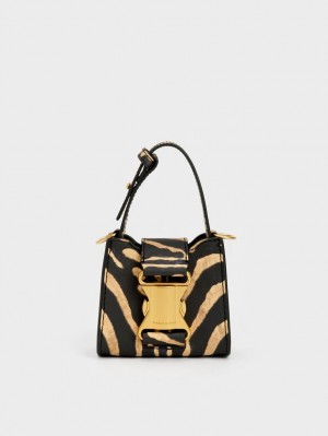 Genti Mini Charles & Keith Ivy Top Handle Colorati | 293BEGKQO