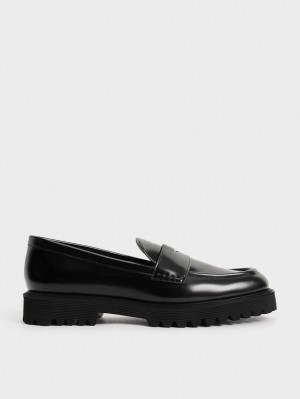 Mocasini Charles & Keith Grosolan Penny Negrii | 850XPLQVC