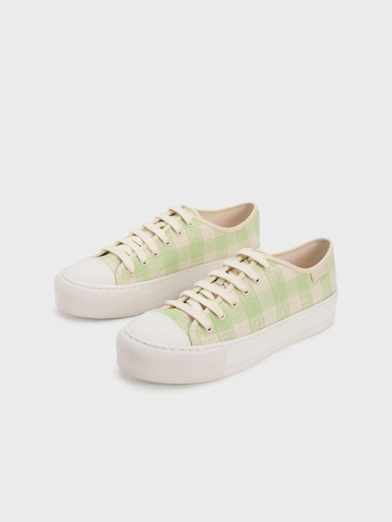 Adidasi Charles & Keith Gingham Verzi | 718IHMPSJ