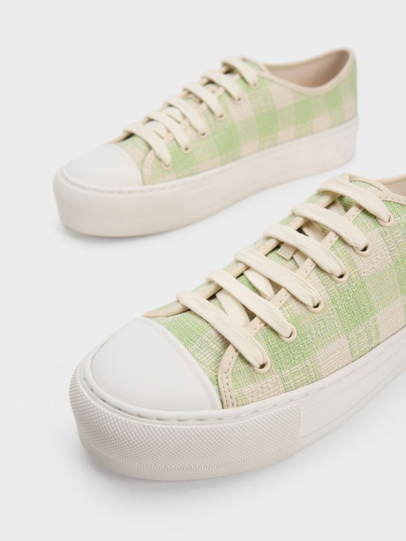 Adidasi Charles & Keith Gingham Verzi | 718IHMPSJ