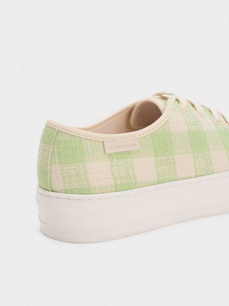 Adidasi Charles & Keith Gingham Verzi | 718IHMPSJ