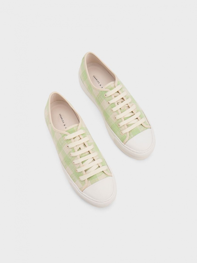 Adidasi Charles & Keith Gingham Verzi | 718IHMPSJ