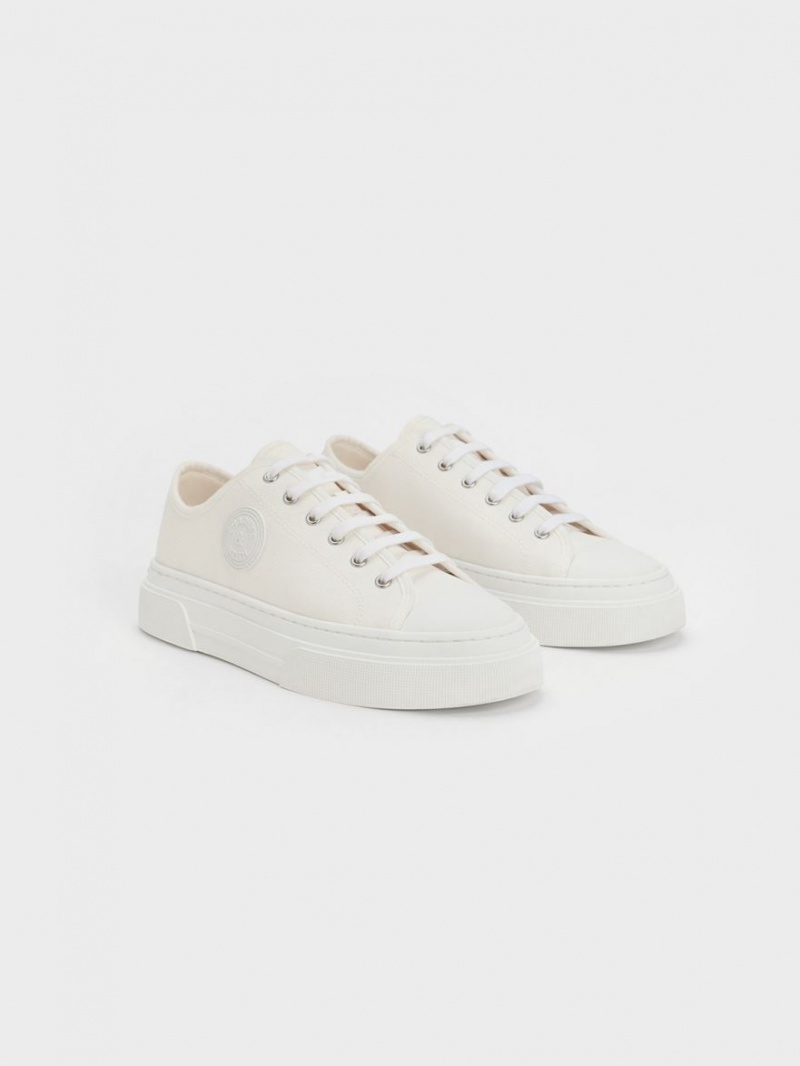 Adidasi Charles & Keith Kay Panza Albi | 456RWDAEB
