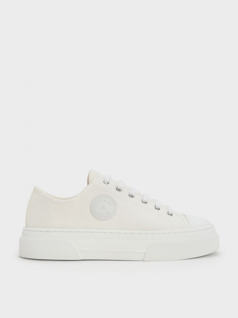Adidasi Charles & Keith Kay Panza Albi | 456RWDAEB