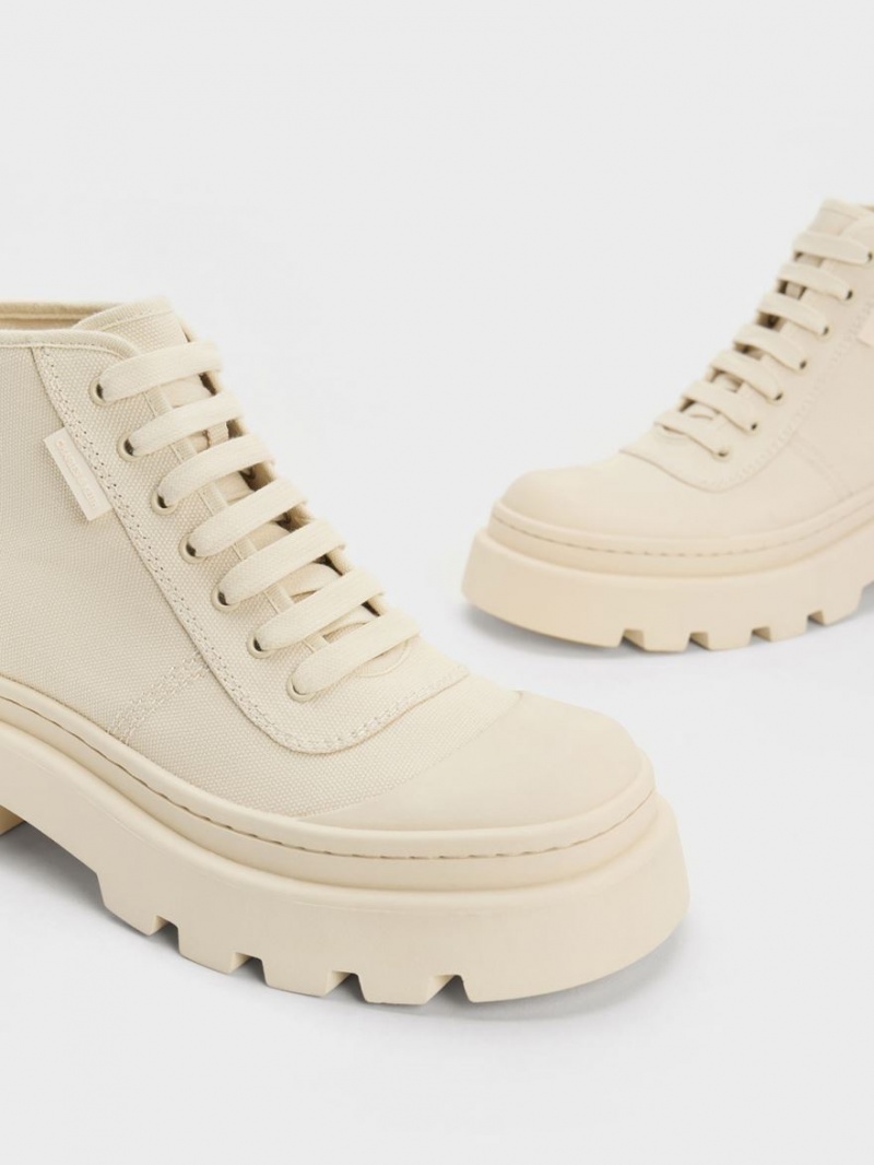 Adidasi Inalti Charles & Keith Panza Bej | 528PTBMKR