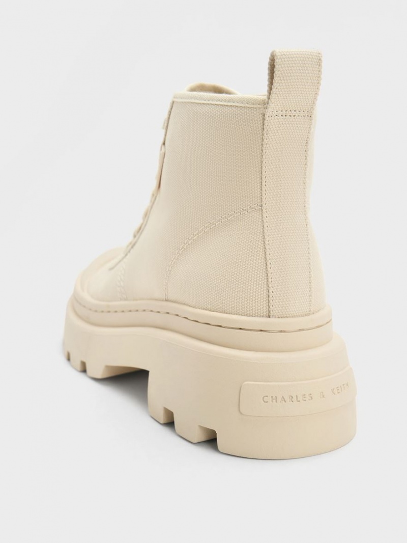 Adidasi Inalti Charles & Keith Panza Bej | 528PTBMKR