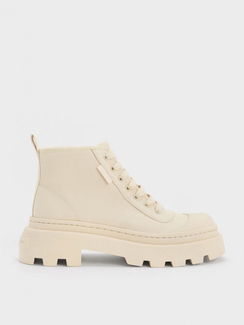 Adidasi Inalti Charles & Keith Panza Bej | 528PTBMKR
