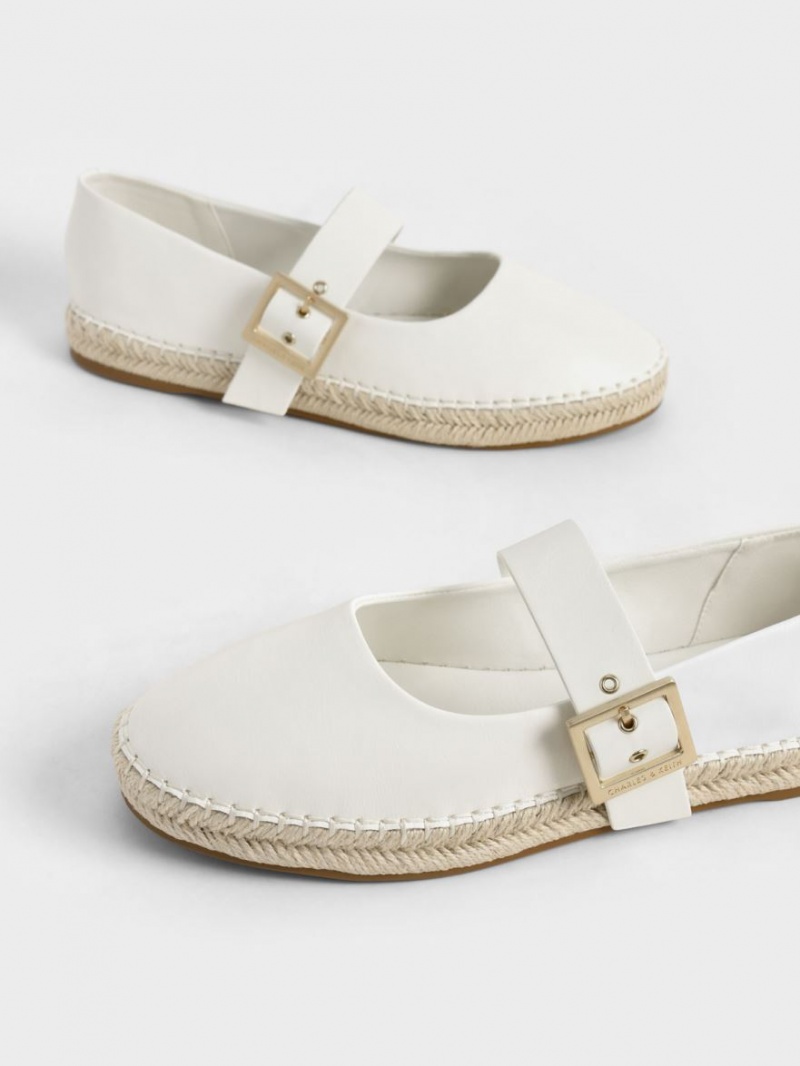 Balerini Charles & Keith Buckled Espadrile Albi | 453XADKNL