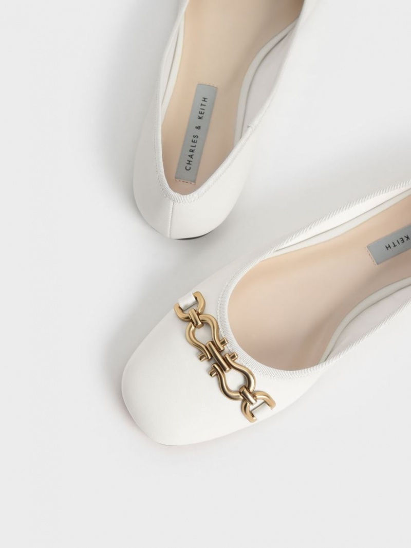 Balerini Charles & Keith Chain Link Albi | 586WXCPTL