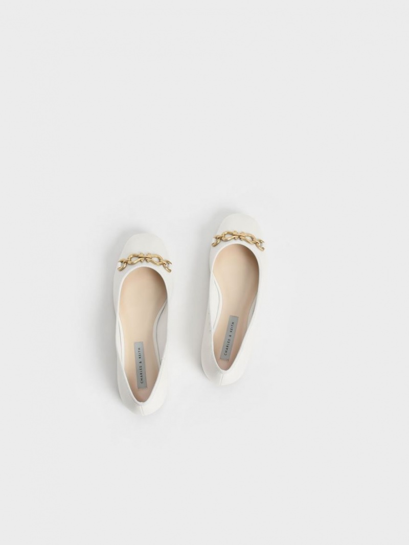 Balerini Charles & Keith Chain Link Albi | 586WXCPTL