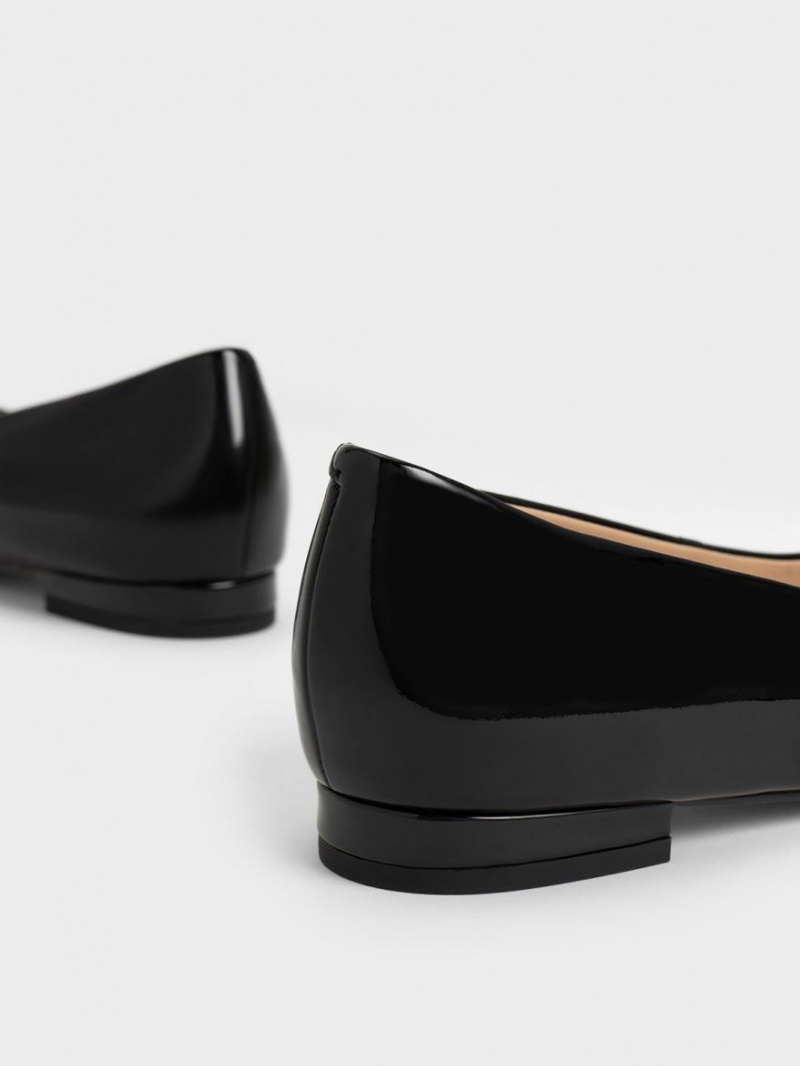 Balerini Charles & Keith Gabine Lacuita Piele Negrii | 913BKUMGH