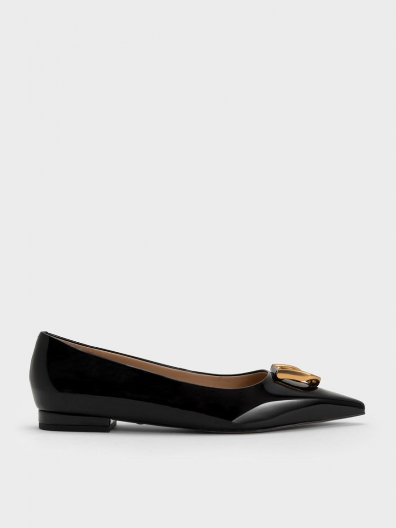 Balerini Charles & Keith Gabine Lacuita Piele Negrii | 913BKUMGH
