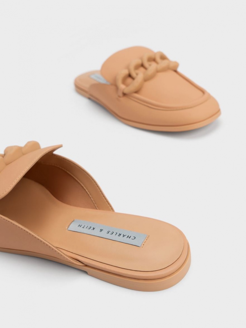 Balerini Charles & Keith Grosolan Chain Loafer Maro | 039PCINFE