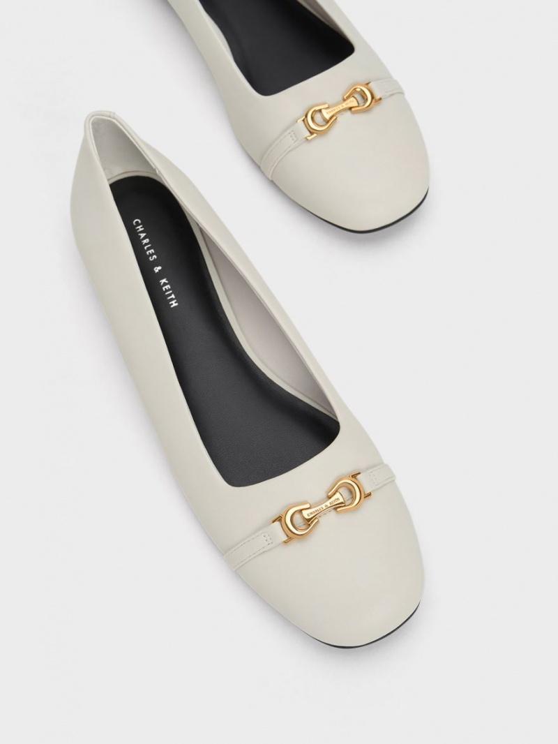 Balerini Charles & Keith Metallic Accent Albi | 532YEZGKP