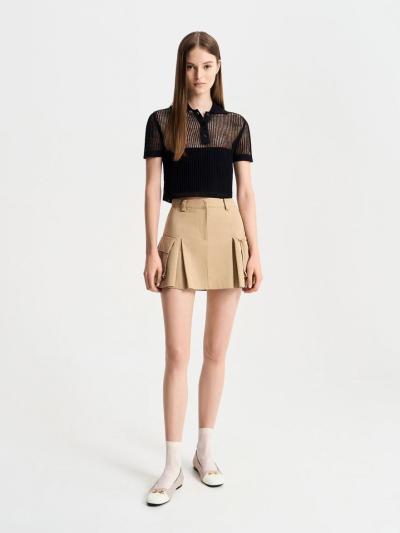 Balerini Charles & Keith Metallic Accent Checkered Gri | 958CAWBPN