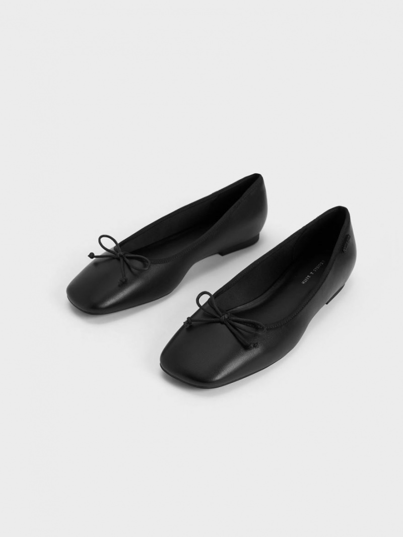 Balerini Charles & Keith Rhea Bow Negrii | 510UCKNJZ