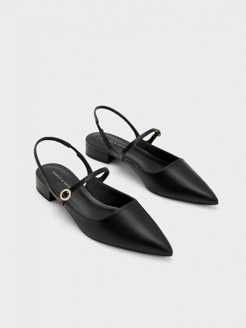 Balerini Charles & Keith Slingback Mary Jane Negrii | 756SFIXCY