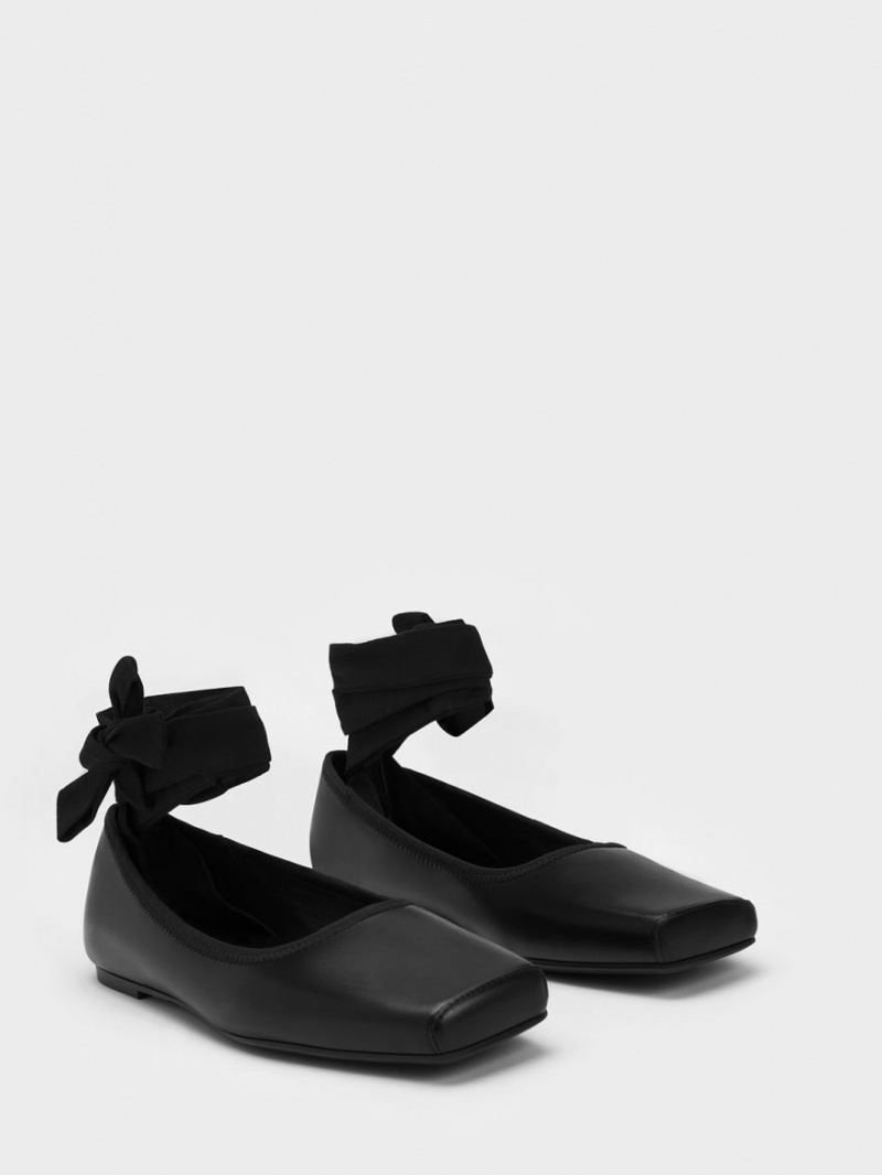 Balerini Charles & Keith Tie-Around Negrii | 034QBXHUW