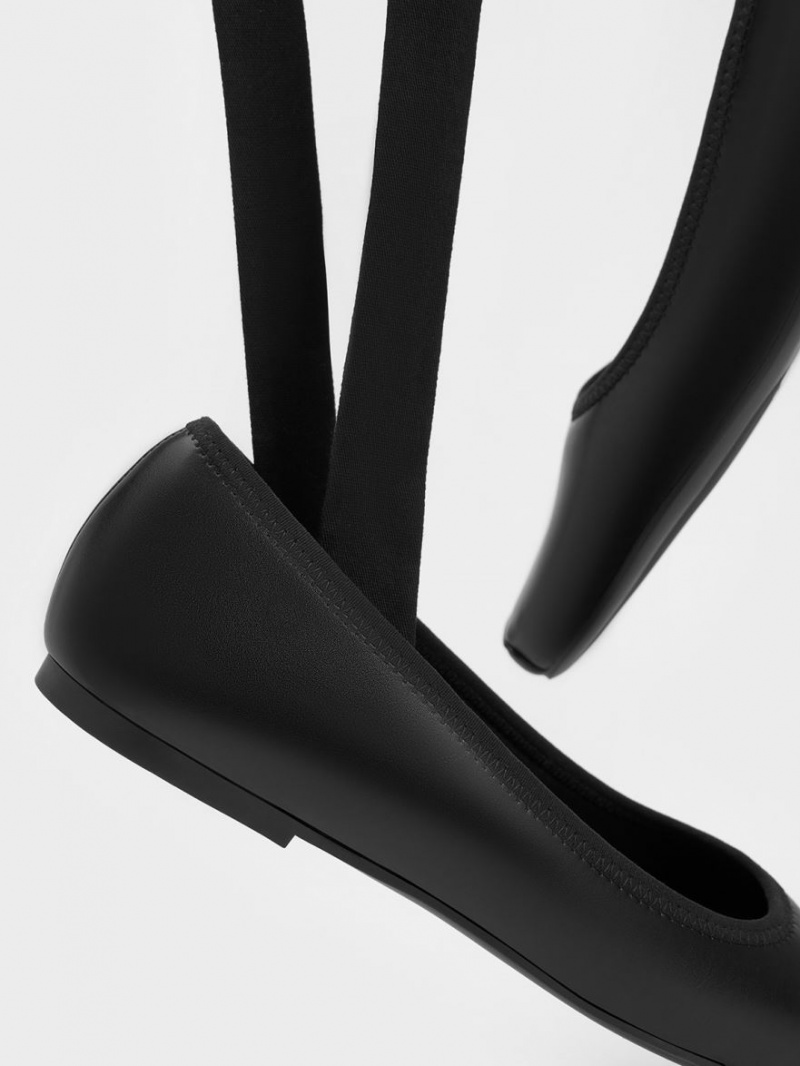 Balerini Charles & Keith Tie-Around Negrii | 034QBXHUW