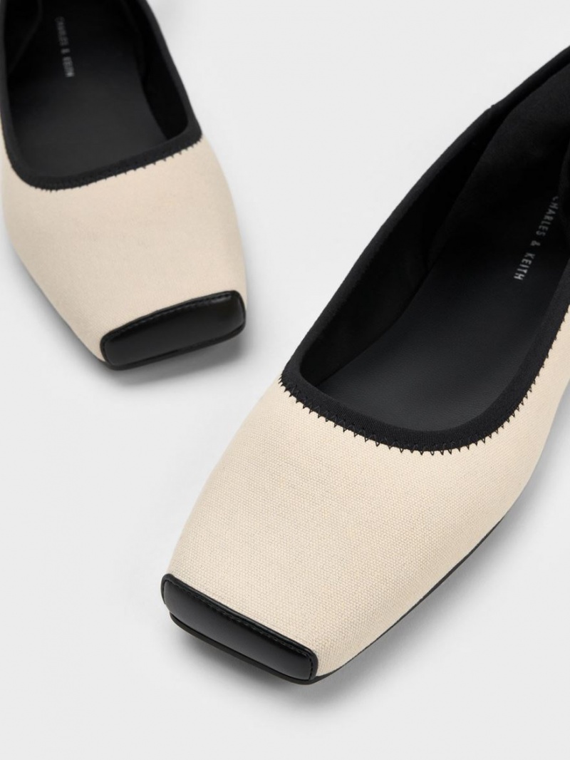 Balerini Charles & Keith Tie-Around Panza Bej | 145HDAKNU