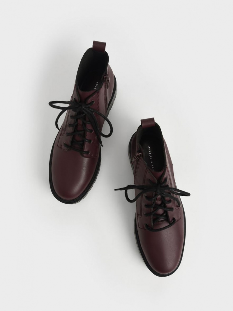 Botine Charles & Keith Dantela-Up Grosolan Visinii | 703IBQREV