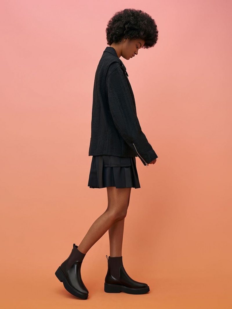 Cizme Tip Soseta Charles & Keith Ankle Visinii | 683XDKPJB