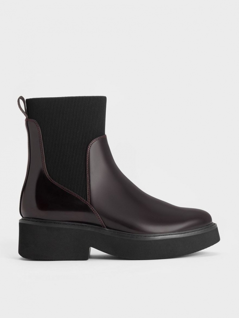Cizme Tip Soseta Charles & Keith Ankle Visinii | 952GQVDHB