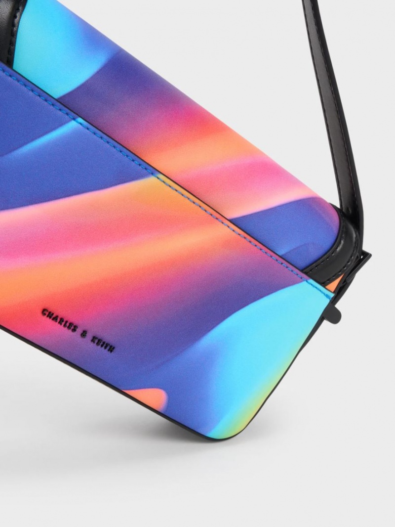 Geanta Crossbody Charles & Keith Cesia Colorati | 168IUYNRT