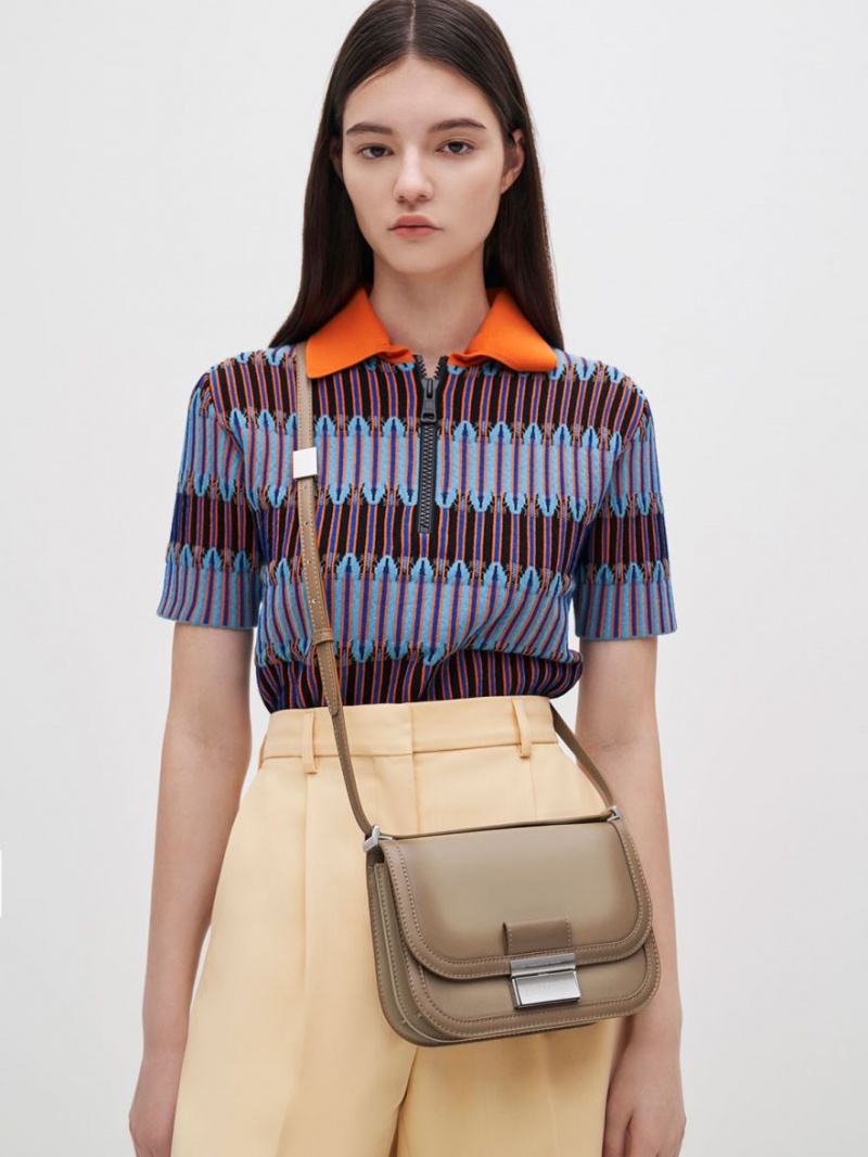 Geanta Crossbody Charles & Keith Charlot Maro | 352WESYLO
