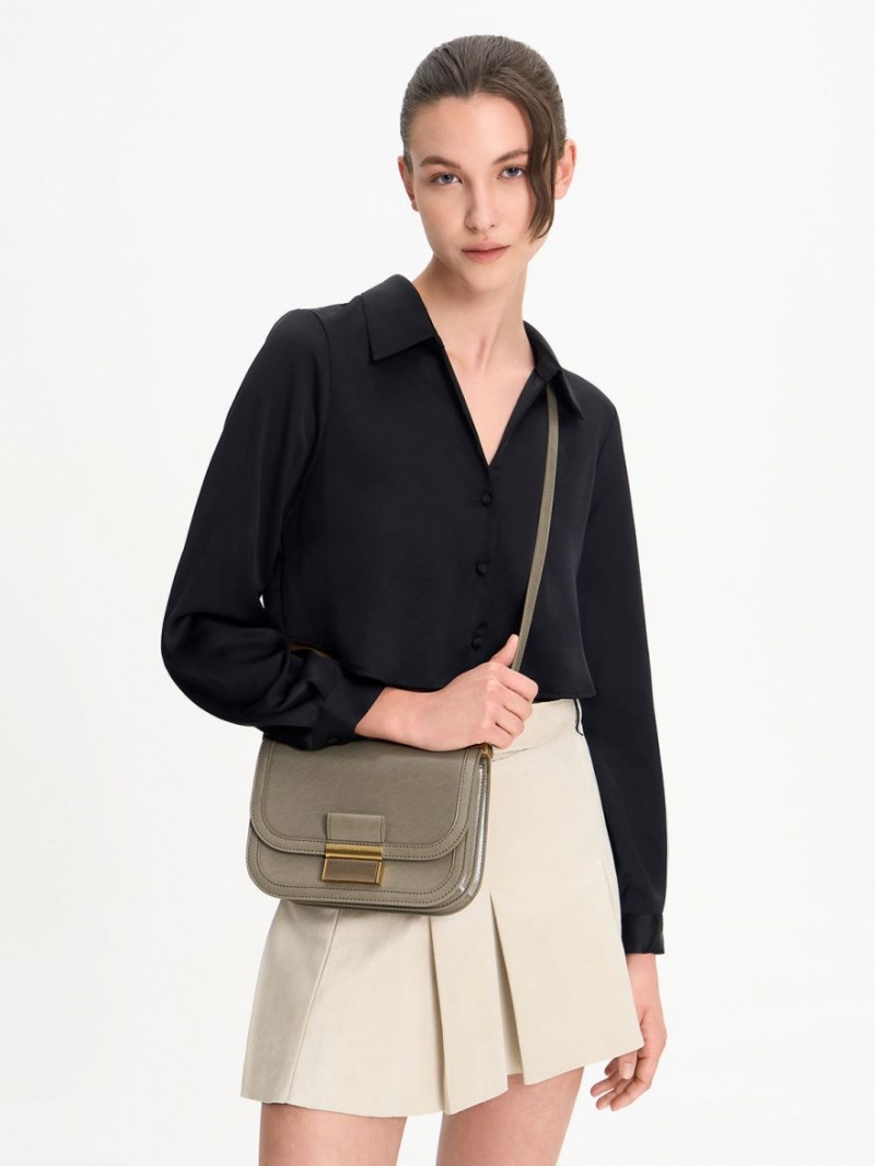 Geanta Crossbody Charles & Keith Charlot Gri | 215PNBITX