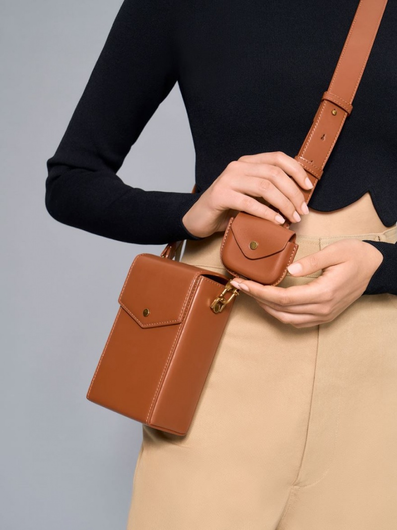 Geanta Crossbody Charles & Keith Elongated Maro | 092TILSFD