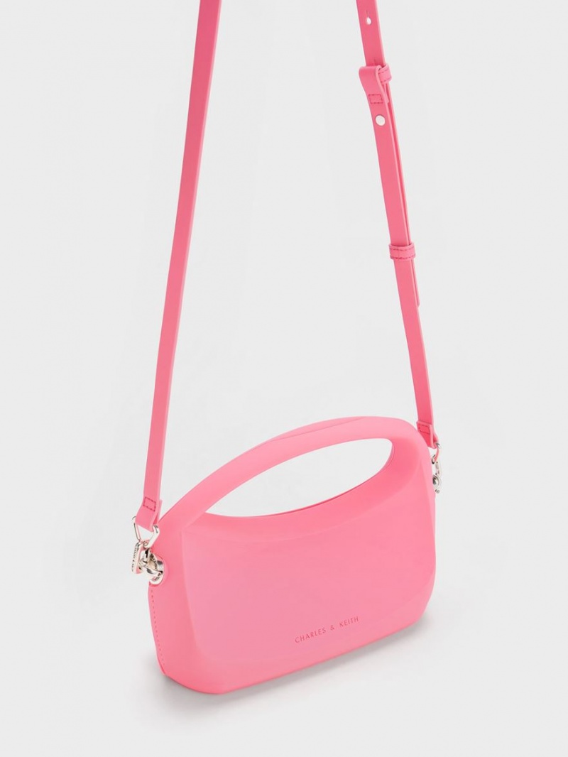 Geanta De Mana Charles & Keith Cocoon Top Roz | 176RZGFVS