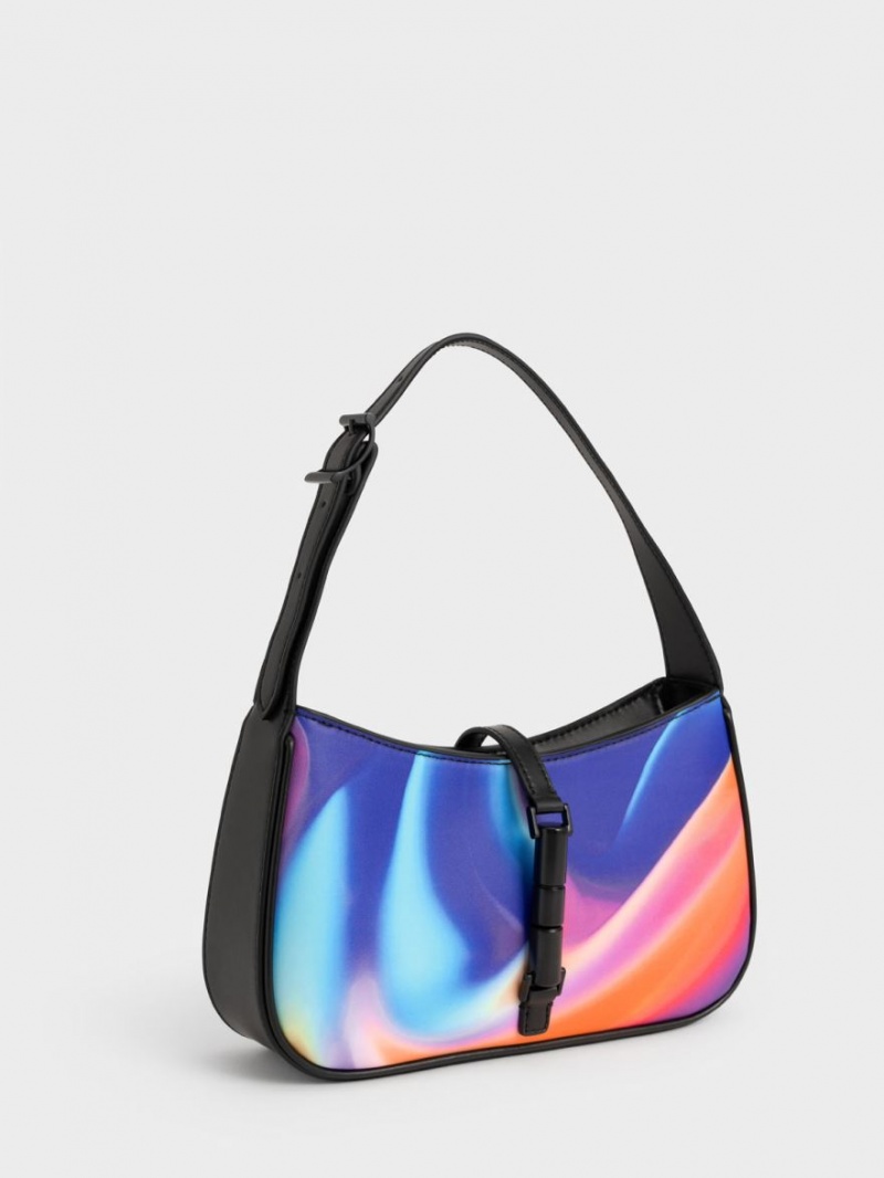 Geanta De Umar Charles & Keith Cesia Holographic Colorati | 437AYNFXO