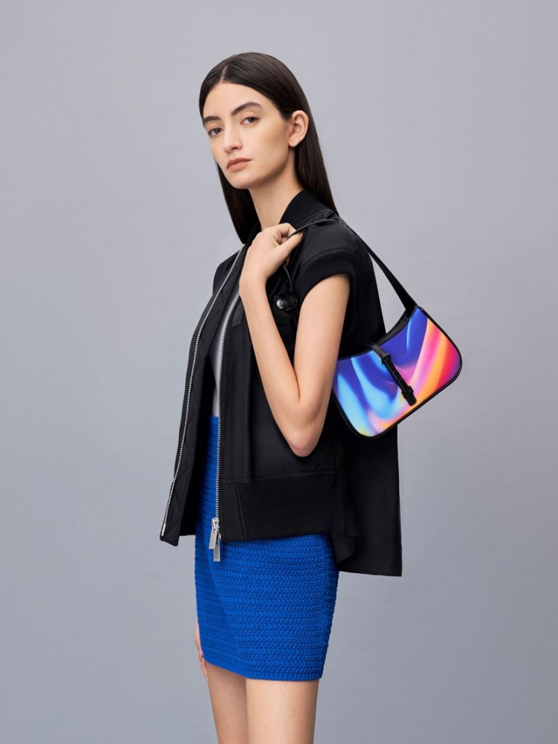 Geanta De Umar Charles & Keith Cesia Holographic Colorati | 437AYNFXO