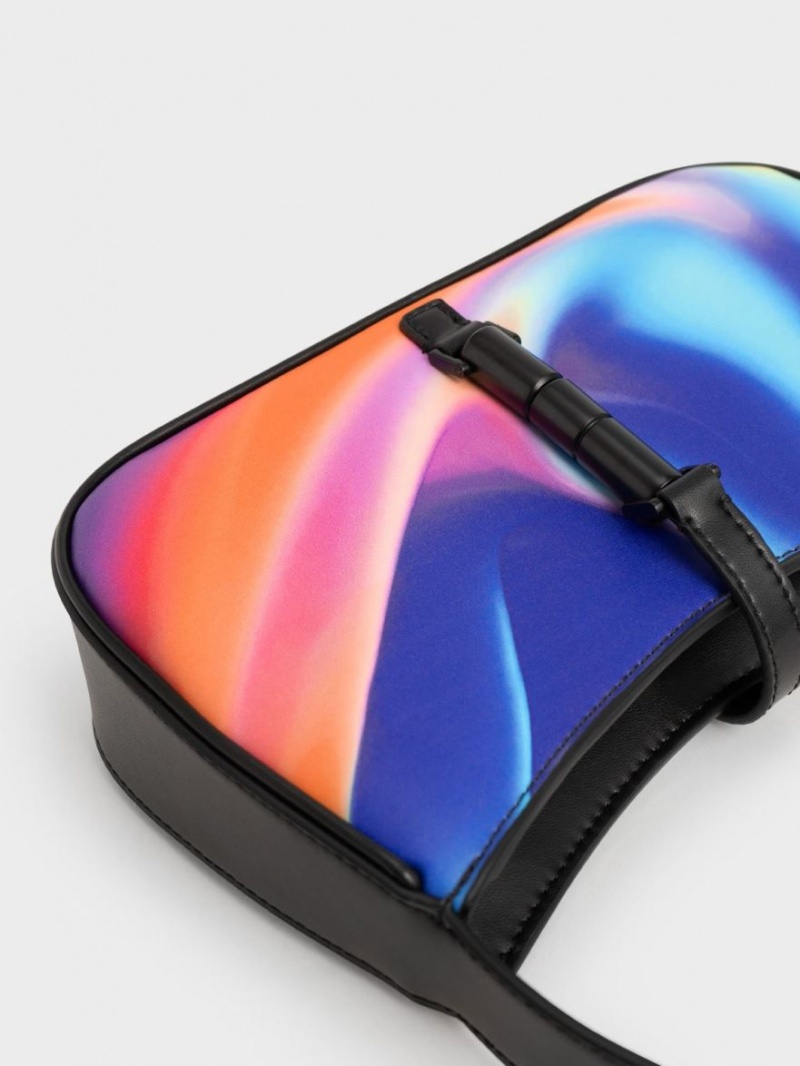 Geanta De Umar Charles & Keith Cesia Holographic Colorati | 437AYNFXO